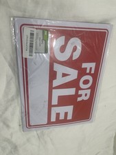 4 - CAR Van Price Pricing FOR SALE Sign Board Plastic Card Display Bargain