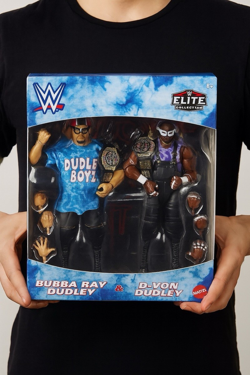 WWE マテル　エリート　ダッドリーボーイズ　2体セット　ヘッドカスタム Headbangers (Mosh & Thrasher) - WWE Elite 2-Pack Exclusive