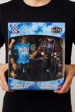 WWE Elite Dudley Boyz 2‑Pack Bubba Ray & D‑Von Mattel Limited Edition Figures