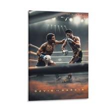 Famous Boxer Ryan Garcia Fight Poster_Canvas Painting Wall Art Home Dec