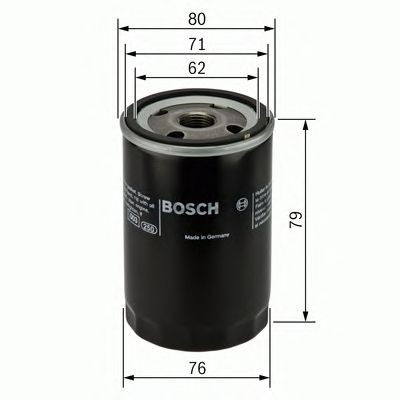 #ad Genuine BOSCH CAR OIL FILTER P2056 0451102056 AU $8.09