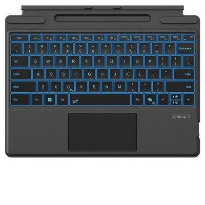 Surface Pro Keyboard for Microsoft Surface Pro 11/10/9/8/X 13'', 7 Color Backl...