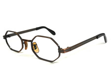 Vintage Tart Optical Eyeglasses Frames Michelle USA 5 1/2 Brown Copper 44-20-130