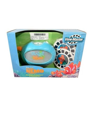 2003 Finding Nemo View-Master 3D Virtual Viewer & 3 Reels Disney Pixar NEW 
