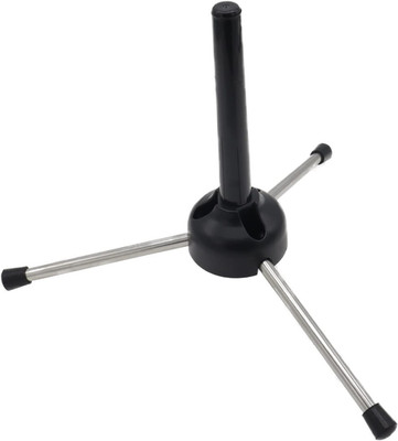 Portable Clarinet Stand Holder, Metal 3-Leg Clarinet Support, Flute Stand Compat
