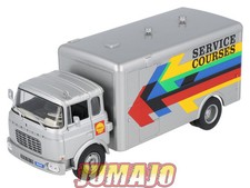 BER82 TRUCKS 1/43 Hachette IXO BERLIET GBK Van atelier Shell Le Mans