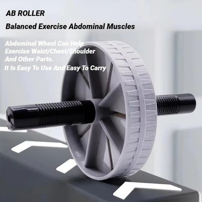 Workout AB Roller Wheel rutschfester Bauchtrainer Trainingsgerät für Heimfitness