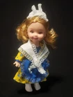 French Kelly - Vintage 2004 Mattel Barbie Friends of the World Europe 4" Doll