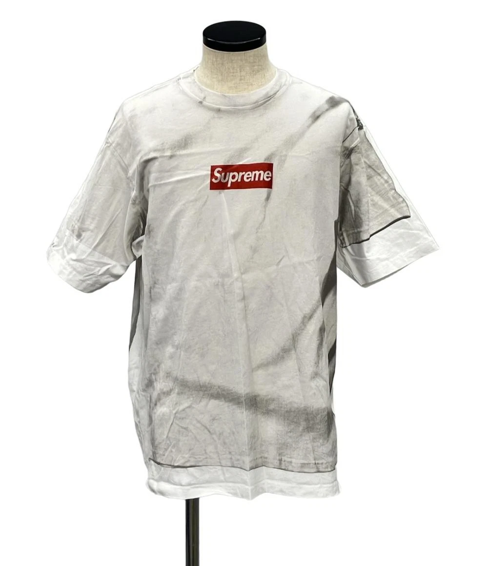 T shirt Supreme manches courtes homme M blanc SS été B état
