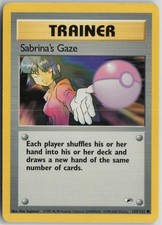 Sabrina's Gaze 125/132 Common Gym Heroes Pokemon Unlimited Near Mint on eBay