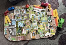Vintage 1976 Richard Scarry s Puzzletown Lowl...
