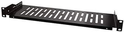 LogiLink 19'' Fachboden 1 HE Festeinbau (T)150 mm schwarz