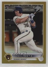 2022 Topps Chrome Gold Refractor 14/50 Jakson Reetz #157 xx1