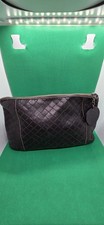 Pochette Bottega Veneta Intrecciata Stampata Pelle Nera L26cm x H17cm x P10cm