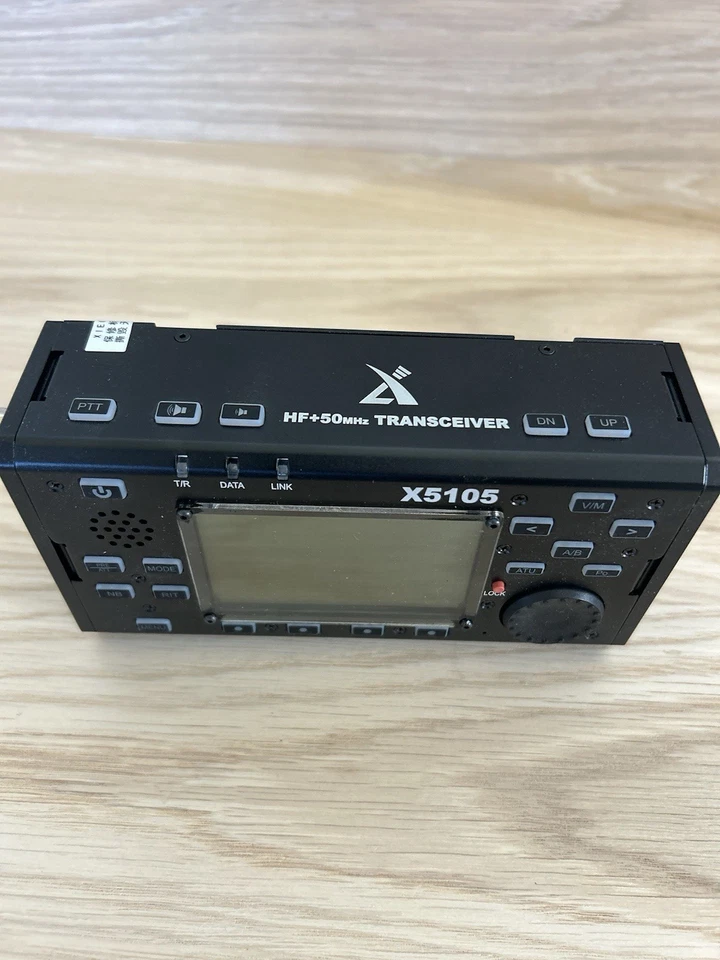 Transceptor Xiegu X5105 SSB CW AM FM RTTY PSK + Micrófono Altavoz PTT + Tarjeta CE19 Foto 4 de 4