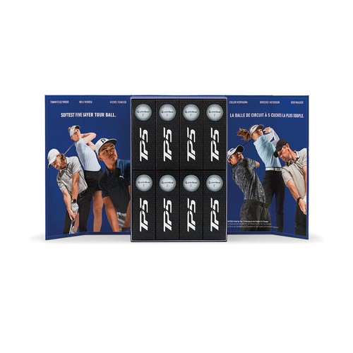 TaylorMade 2024 TP5 3+1 Promo Athlete Box (4 Dozen Golf Balls) - Picture 2 of 3