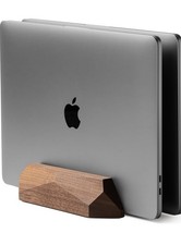Oakywood Dual Laptop Dock 2 Device 7,1x4,5x1,6 Walnut Vertical Holder- A0195