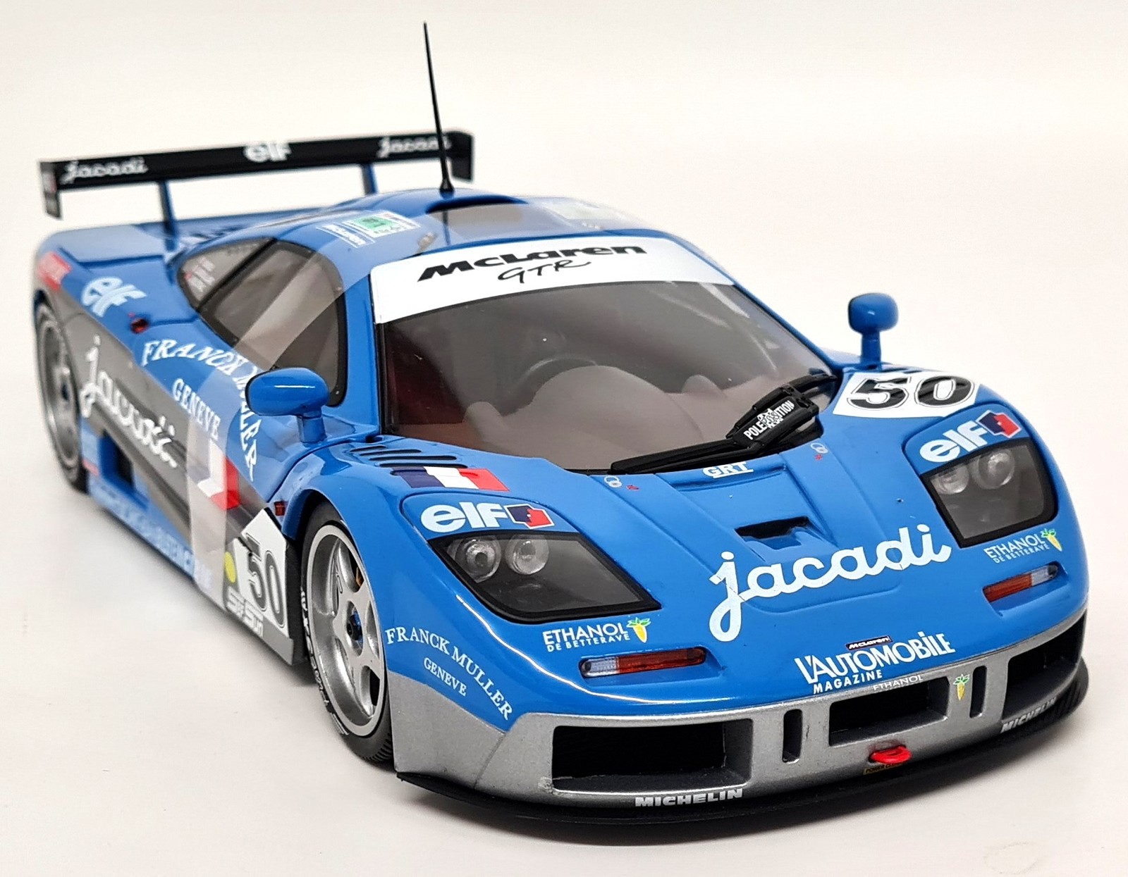 Solido 1/18 McLaren F1 GTR 24H Le Mans 1995 Giroux #50 Diecast model car