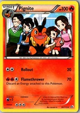 Pignite Normal 26/113 Uncommon LTR Legendary Treasures MP Pokemon Card