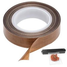 PTFE Tape/Teflon Tape for Vacuum, Hand and Impulse Sealers 1/2-inch x 30 feet 
