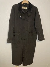 Saddlesmith Outfitters Duster SM Black Long Denim Ranch Western Coat Vintage