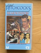 Rear Window - Alfred Hitchcock - CIC Video - VHS Video Tape