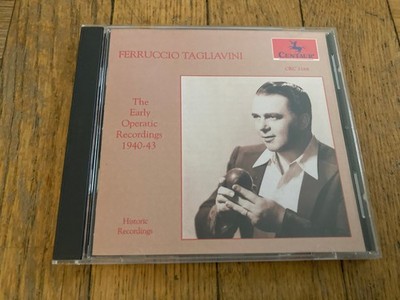Ferruccio Tagliavini: The Early Operatic Recordings 1940-43 (CD, 1993) Centaur