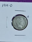 1909-O Silver Barber Dime