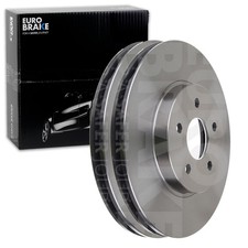 2X EUROBRAKE BREMSSCHEIBEN 300mm BELÜFTET VORNE PASSEND FÜR FORD MONDEO JAGUAR