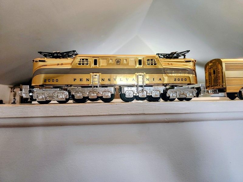 Limited  Production millennium  series  O Gauge locomotive and Five car set 