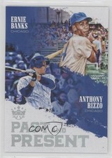 2018 Panini Diamond Kings Past and Present Ernie Banks Anthony Rizzo HOF 1u6