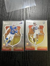 Panini Select Certified NFL 2024 Rookie Keon Coleman Adonai Mitchell (LOT OF 2)