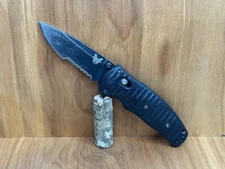 BENCHMADE Volli 1000001 SBK S30V Combo Axis Assisted Rare 3D-G10 USA GREAT!