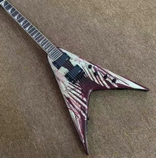 Factory Outlet Flying V Guitar EMG pickup Rosewood Fingerboard 6-string