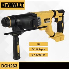 DEWALT DCH263 20V MAX Brushless SDS Plus Rotary Hammer 1-1/8" 3.0J - Bare Tool 