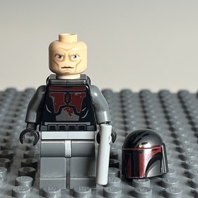 LEGO Star Wars Mandalorian Super Commando Minifigure sw0495 75022 High Brow 2i