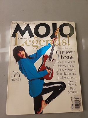 Mojo October 1994 Chrissie Hynde, '94 Woodstock, Bryan Ferry VG condition 