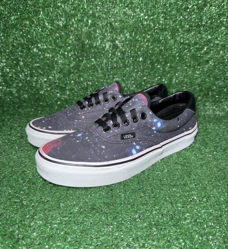 Vans Zapatos Clásicos Para Mujer Talla 8.5 Púrpura Cosmic Galaxy Space Cosmos Foto 3 de 4
