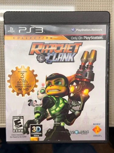 Ratchet & Clank Collection – PS3 (2012) – Complete In Box – Excellent Condition