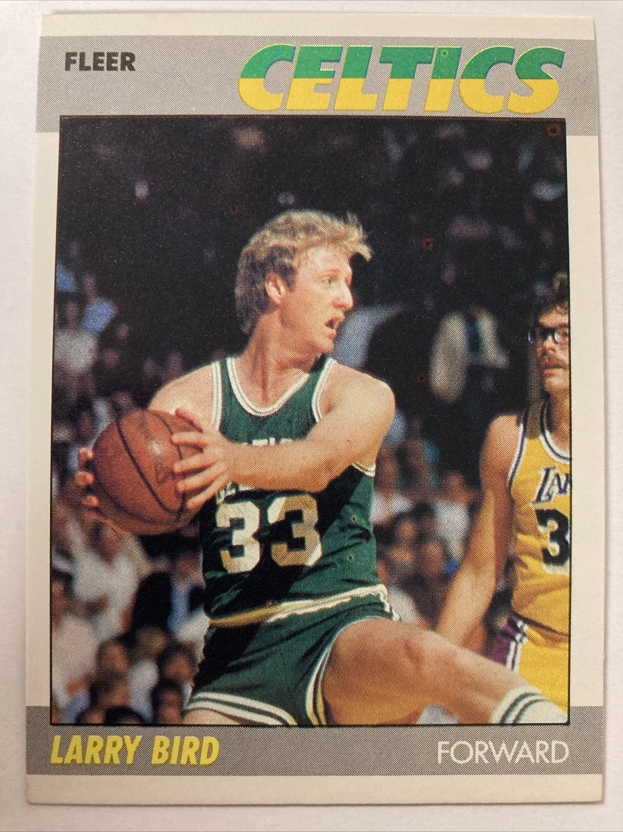 Larry Bird 1987-1988 Fleer Basketball Card #11 (2874) | eBay
