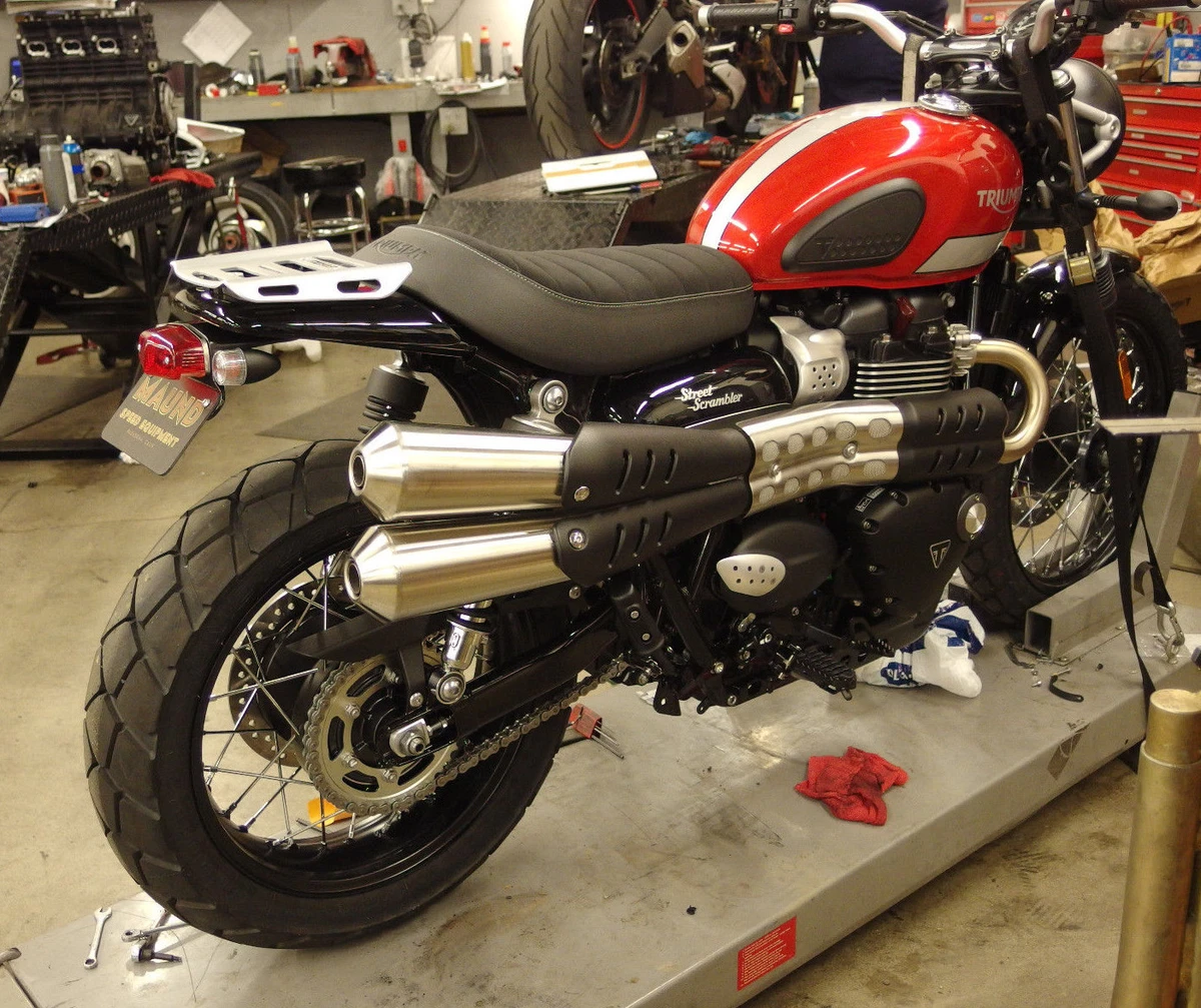 Triumph street scrambler bench seat outlet