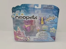 Neopets Collector Figure Pack Series 1- Faerie Wocky and  Mazzew Jakks NEW