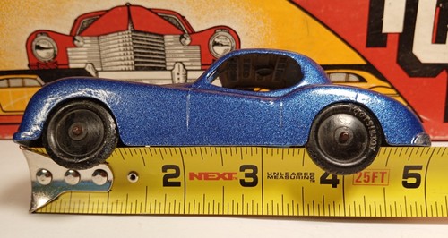 Vintage Tootsie Toy Chicago 24 USA Jaguar XK 140 - Picture 8 of 10