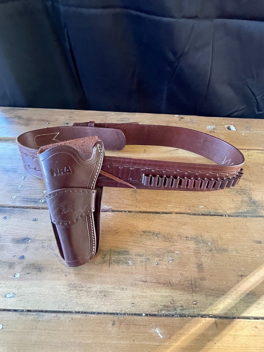 Vintage Classic Old West Style NRA Ranger style Holster and