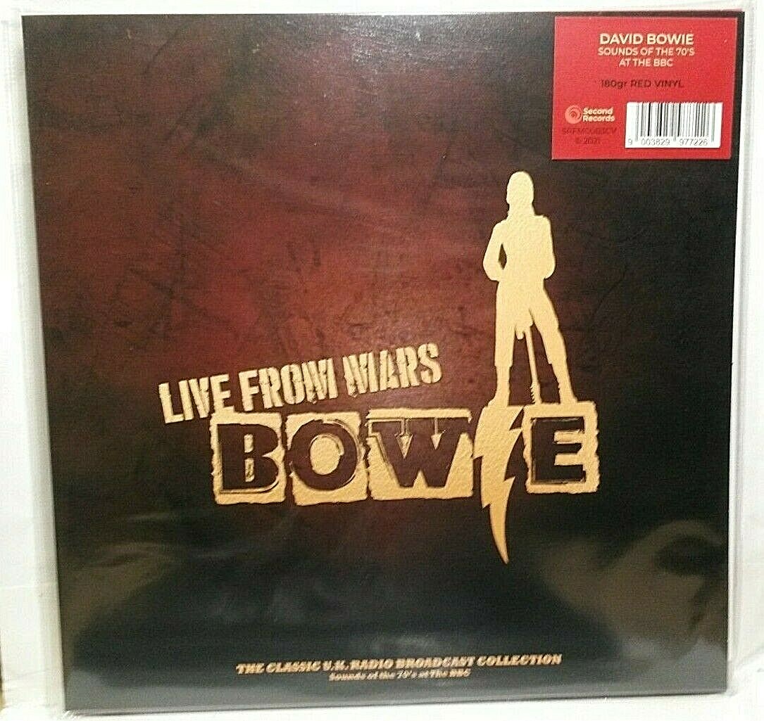 David Bowie - Live from Mars Sounds of the 70's at The BBC - Red Vinyl Sealed