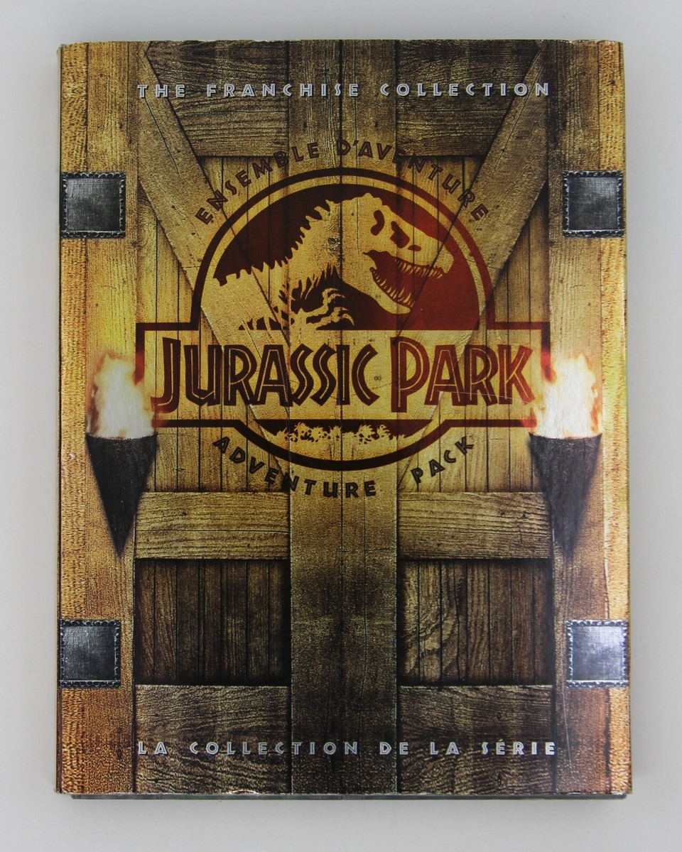 Jurassic Park - Franchise collection (1, 2 & 3)- DVD - Bilingual