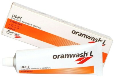 Oran Wash Light Cure Impression Wash Material für Zeta Plus 140 ml. Zermack