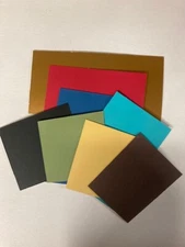 Art Supply Grab Box - Mat Board Off Cuts - Assorted Colors and Sizes
