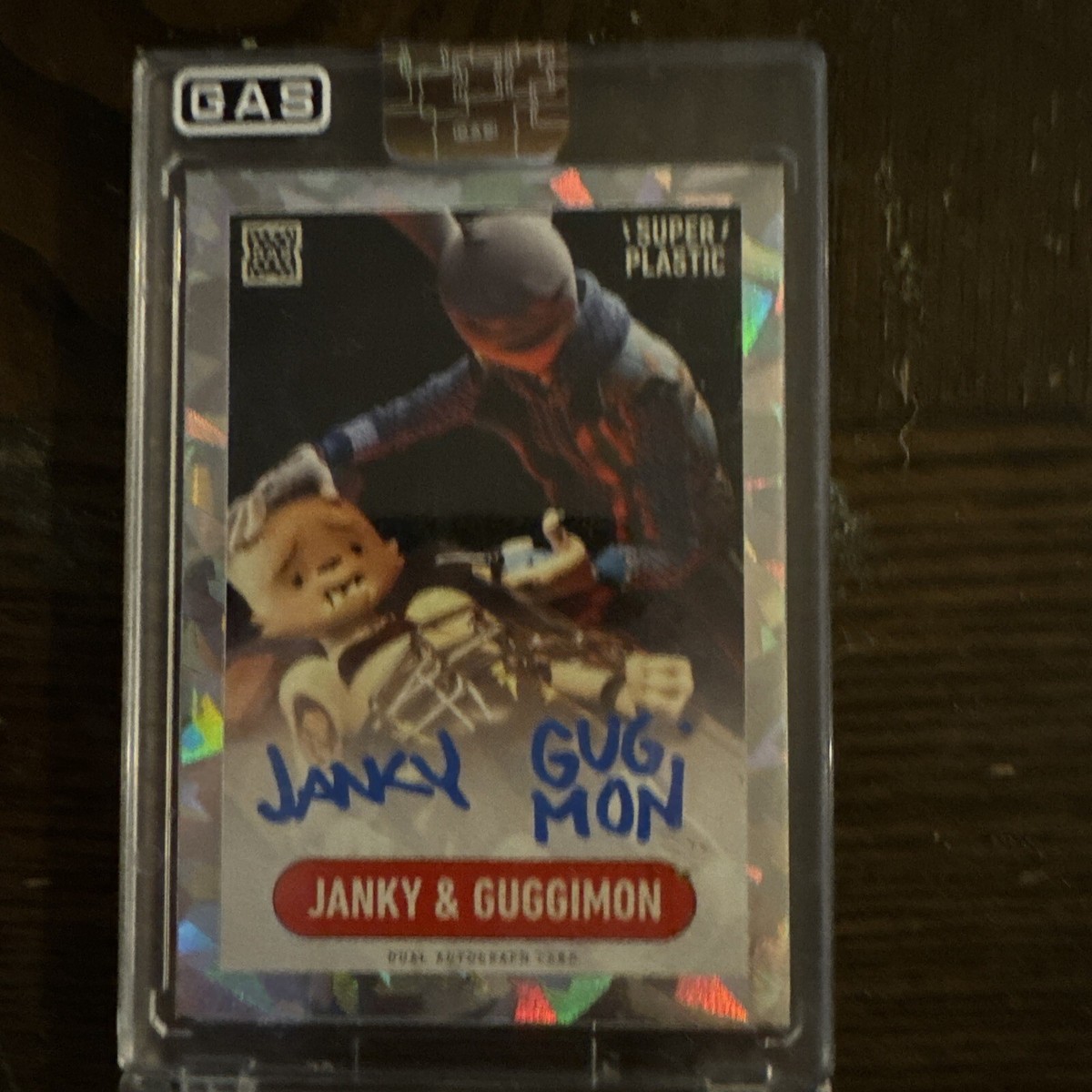G.A.S. Trading Cards 1/25 Super Plastic Auto Cracked Foil NTWRK SEALED | eBay G.A.S. Trading Cards 1/25 Super Plastic Auto Cracked Foil NTWRK SEALED | eBay