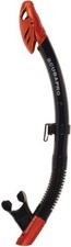 Scubapro Spectra Dry Snorkel - Black/Red - Snorkels - 26.722.310